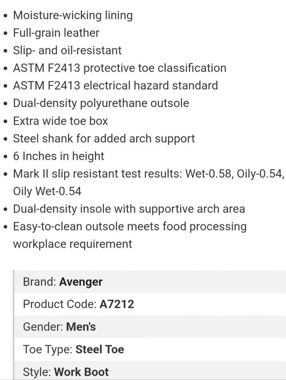 NWT Avenger 6